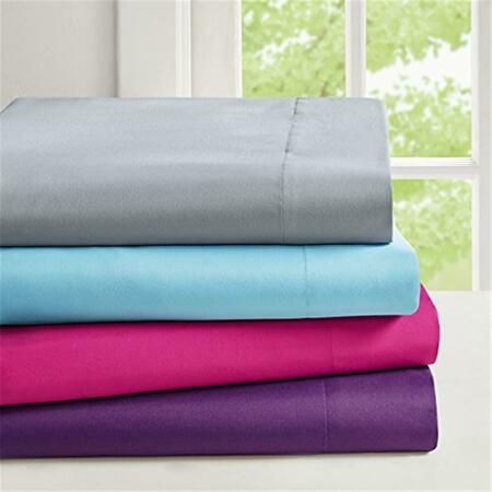 INTELLIGENT DESIGN Sheet Set with Side Storage Pockets - Pink, Full Size ID20-1460